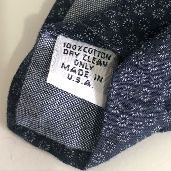 Ernest Alexander Navy Skinny Necktie - Picture 5 of 7